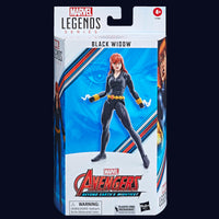 Marvel Legends Series Black Widow (Avengers 60th Anniversary) (SUPER ARTICULATED BLACK WIDOW)
