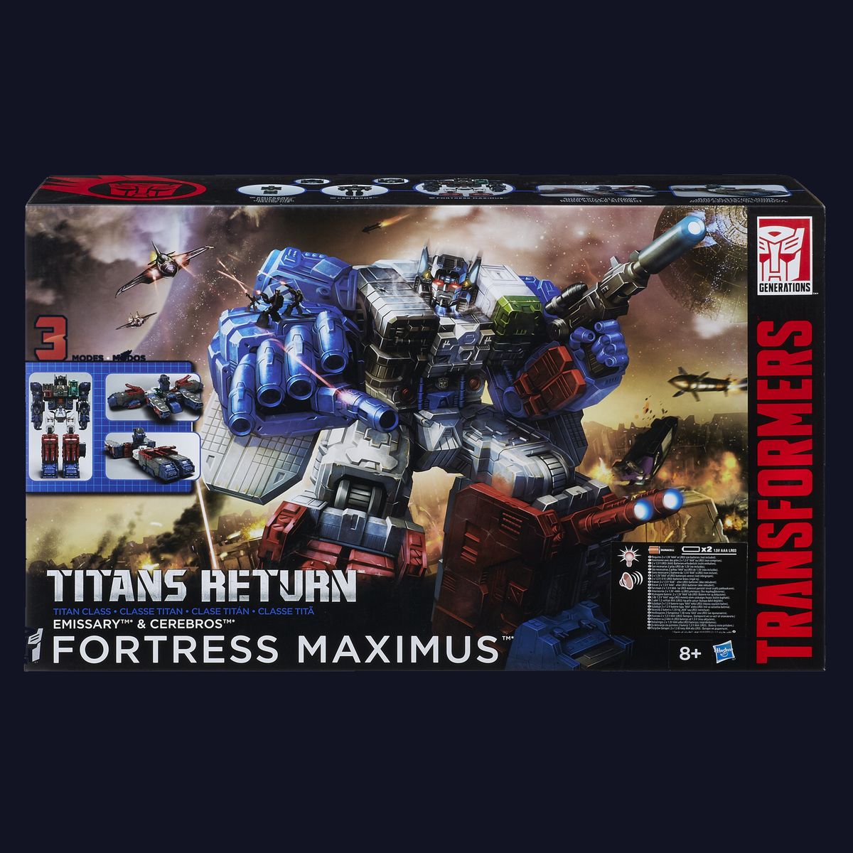 Transformers titans return best sale fortress maximus