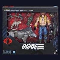 G.I. Joe Classified Series #125, Dreadnok Gnawgahyde and pets Porkbelly & Yobbo