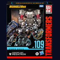 Transformers Studio Series Leader Transformers: Bumblebee 109 Concept Art Megatron