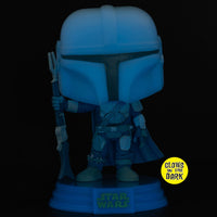 Funko - Star Wars: The Mandalorian Hologram Glow-in-the-Dark Pop! - EE Exclusive