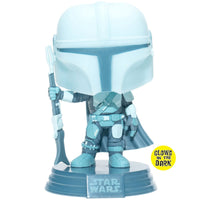Funko - Star Wars: The Mandalorian Hologram Glow-in-the-Dark Pop! - EE Exclusive