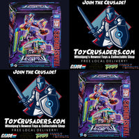 FREE SHIPPING - FULL CASE - TRANSFORMERS - LEGACY - 2x LEADER - G2 UNIVERSE LASER OPTIMUS PRIME