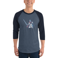 TOY CRUSADERS LOGO 3/4 Sleeve Raglan Shirt