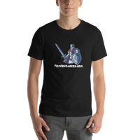 Main Logo With Website - Short-Sleeve Unisex T-Shirt - FREE SHIPPING!