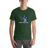 Main Logo With Website - Short-Sleeve Unisex T-Shirt - FREE SHIPPING!