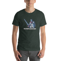Main Logo With Website - Short-Sleeve Unisex T-Shirt - FREE SHIPPING!