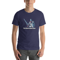 Main Logo With Website - Short-Sleeve Unisex T-Shirt - FREE SHIPPING!