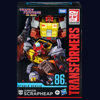 Transformers Studio Series Voyager The Transformers: The Movie 86-24 Junkion Scrapheap