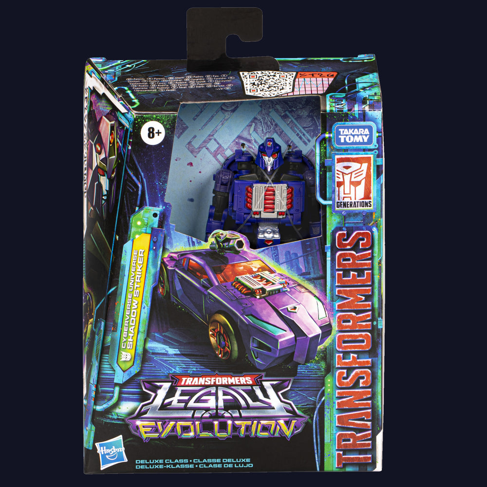 Transformers Legacy Evolution Deluxe Class Cyberverse Universe Shadow Striker