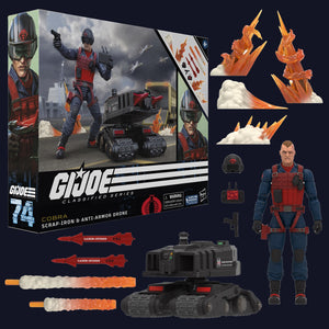 G.I. Joe Classified Series - Scrap-Iron & Anti-Armor Drone
