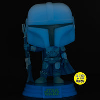 Funko - Star Wars: The Mandalorian Hologram Glow-in-the-Dark Pop! - EE Exclusive
