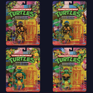 TMNT - CLASSIC - FULL SET - WAL MART EXCLUSIVE