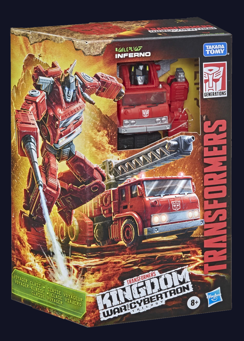 Transformers - Kingdom - Voyager - Inferno