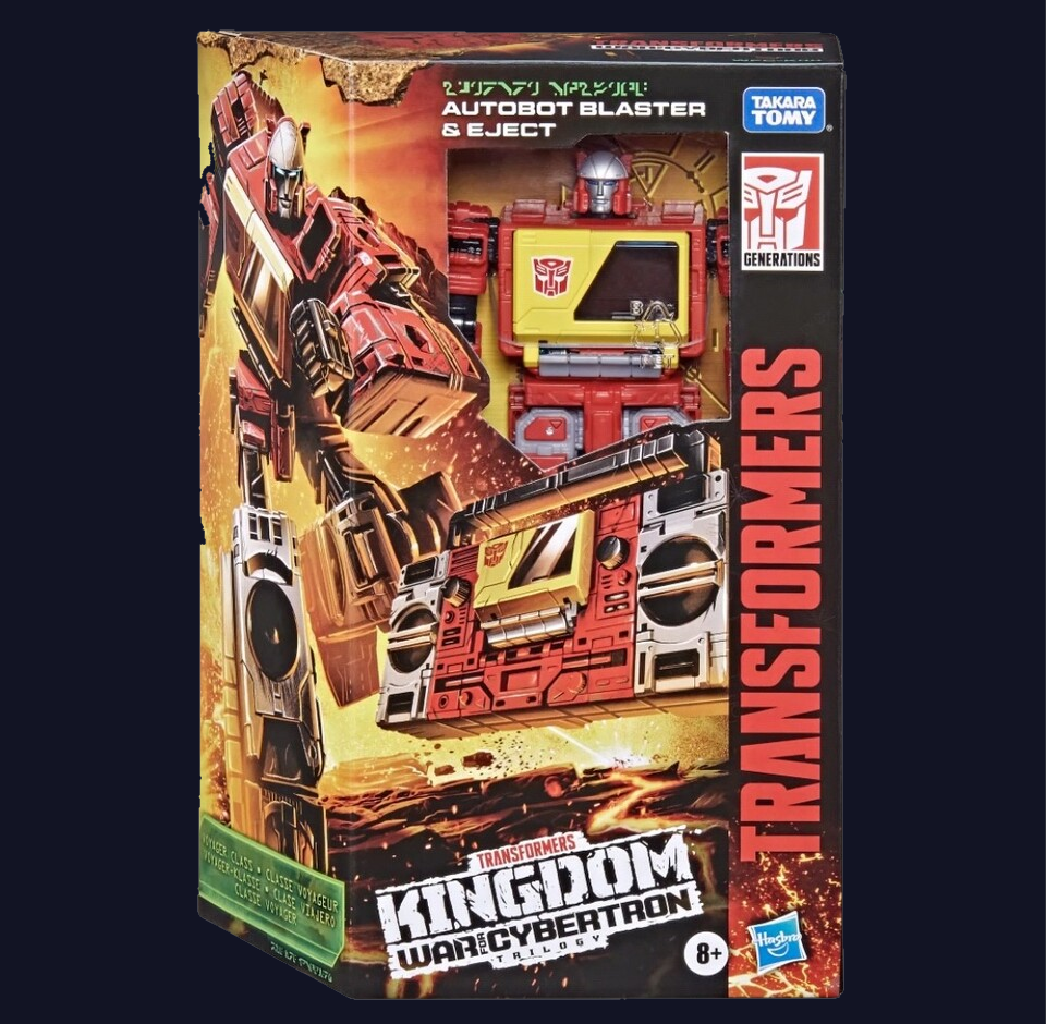 Transformers - Kingdom - Voyager - Blaster