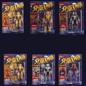 Marvel - Legends Series - Full Wave 1 - Ben Reilly - Hammerhead - Spider-Armor mk 1 - Shocker - Symbiote Spidey and Hobgoblin