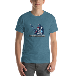 Main Logo With Website - Short-Sleeve Unisex T-Shirt - FREE SHIPPING!