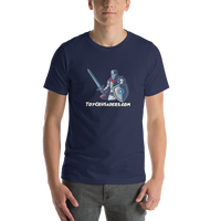 Main Logo With Website - Short-Sleeve Unisex T-Shirt - FREE SHIPPING!